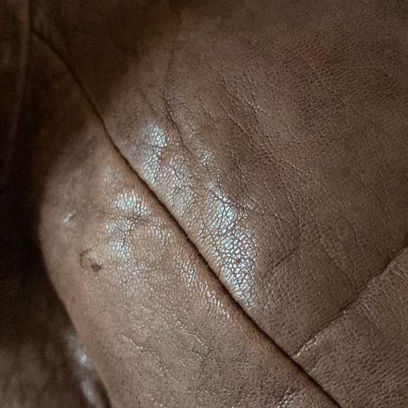 Vintage Brown Leather Jacket - Picture 12 of 16